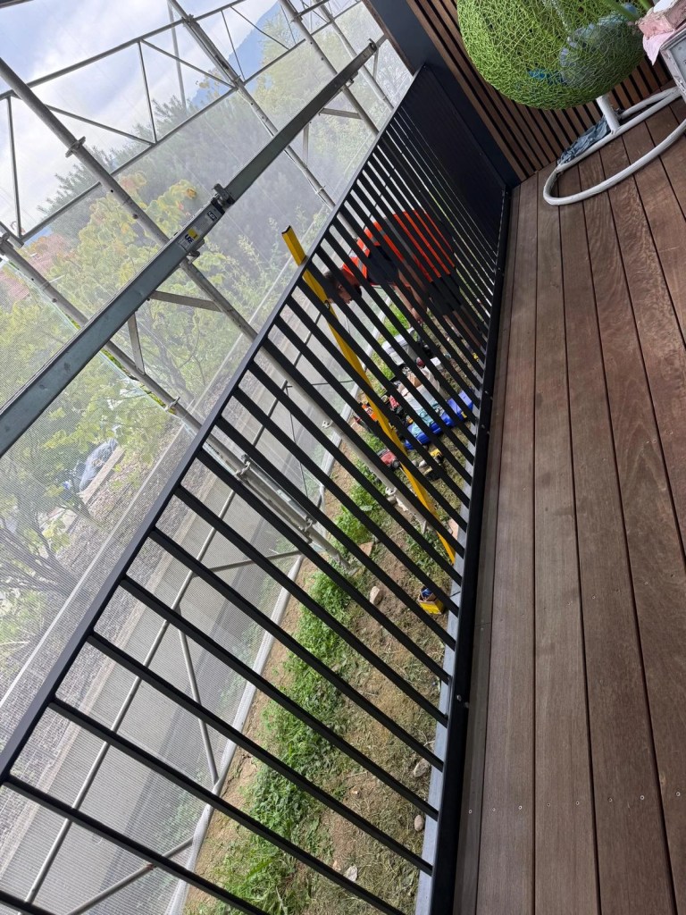 Garde corps métallique